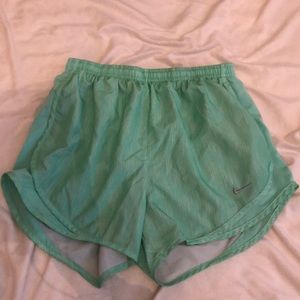 Mint Green Nike Shorts